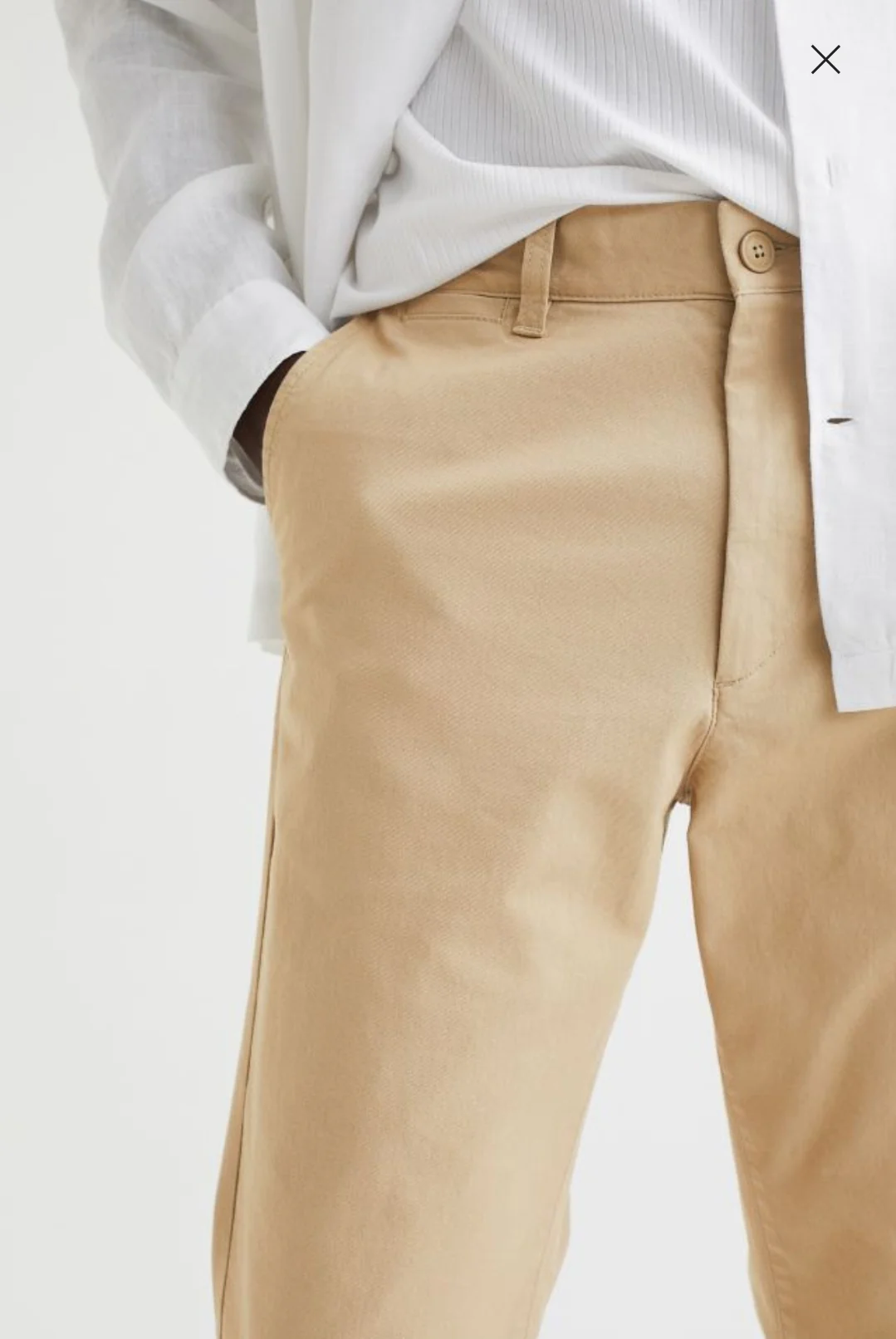 Light Beige Chino Pants - Image 3