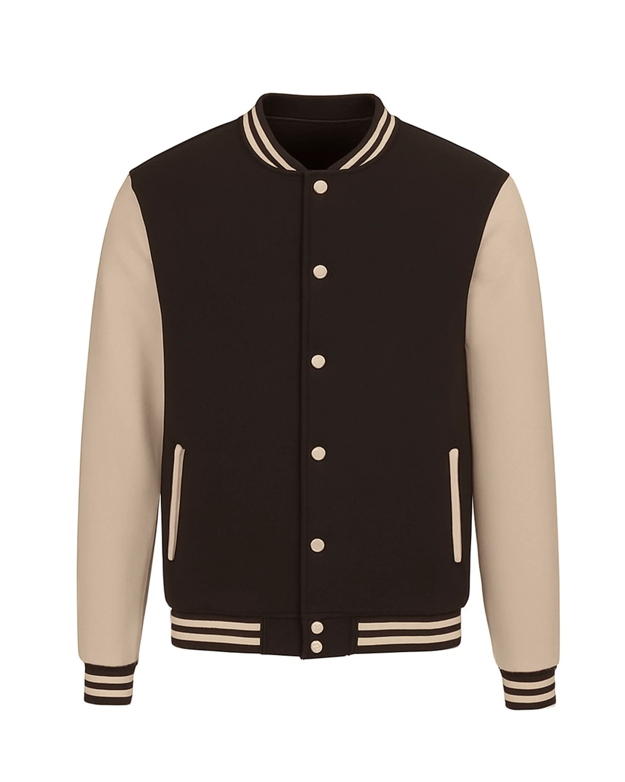 Coffee Varsity Jacket - Image 3