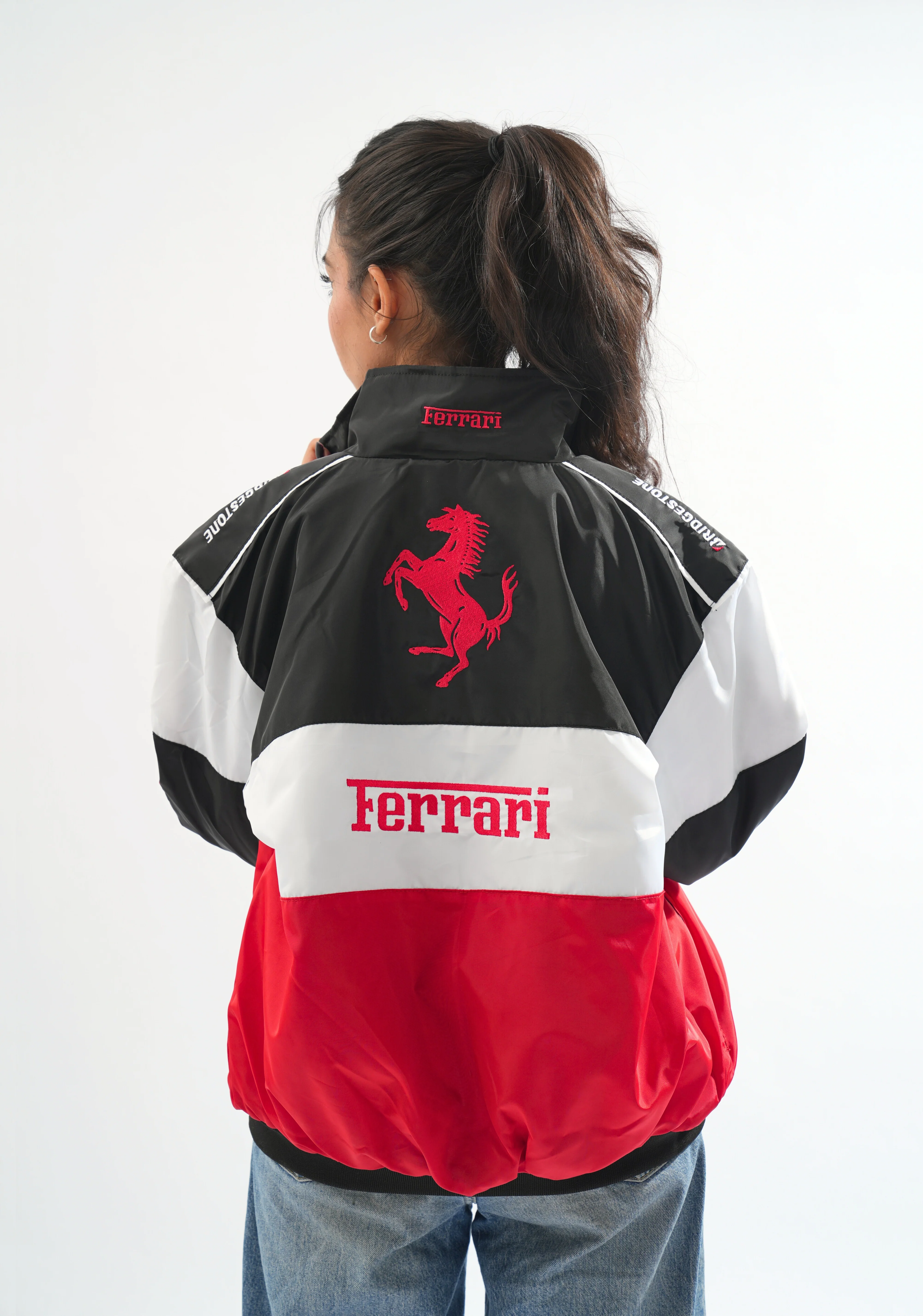 Racer Jacket in Red - Image 6