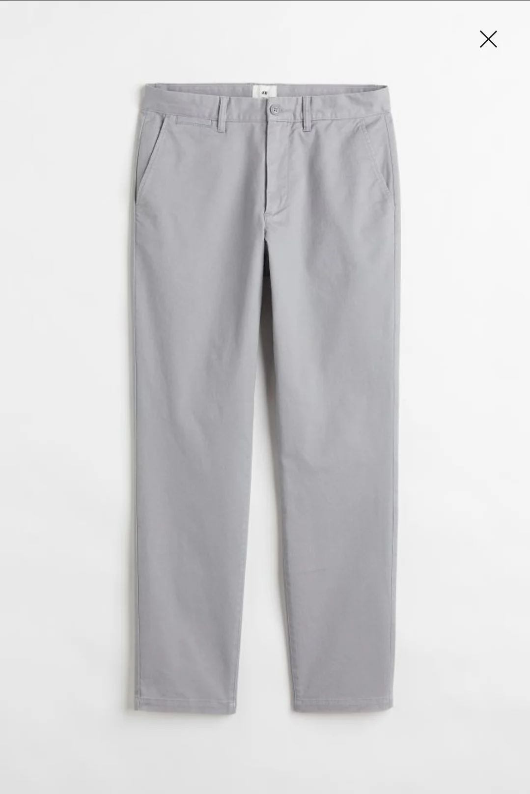 Light Grey Chino Pants - Image 4