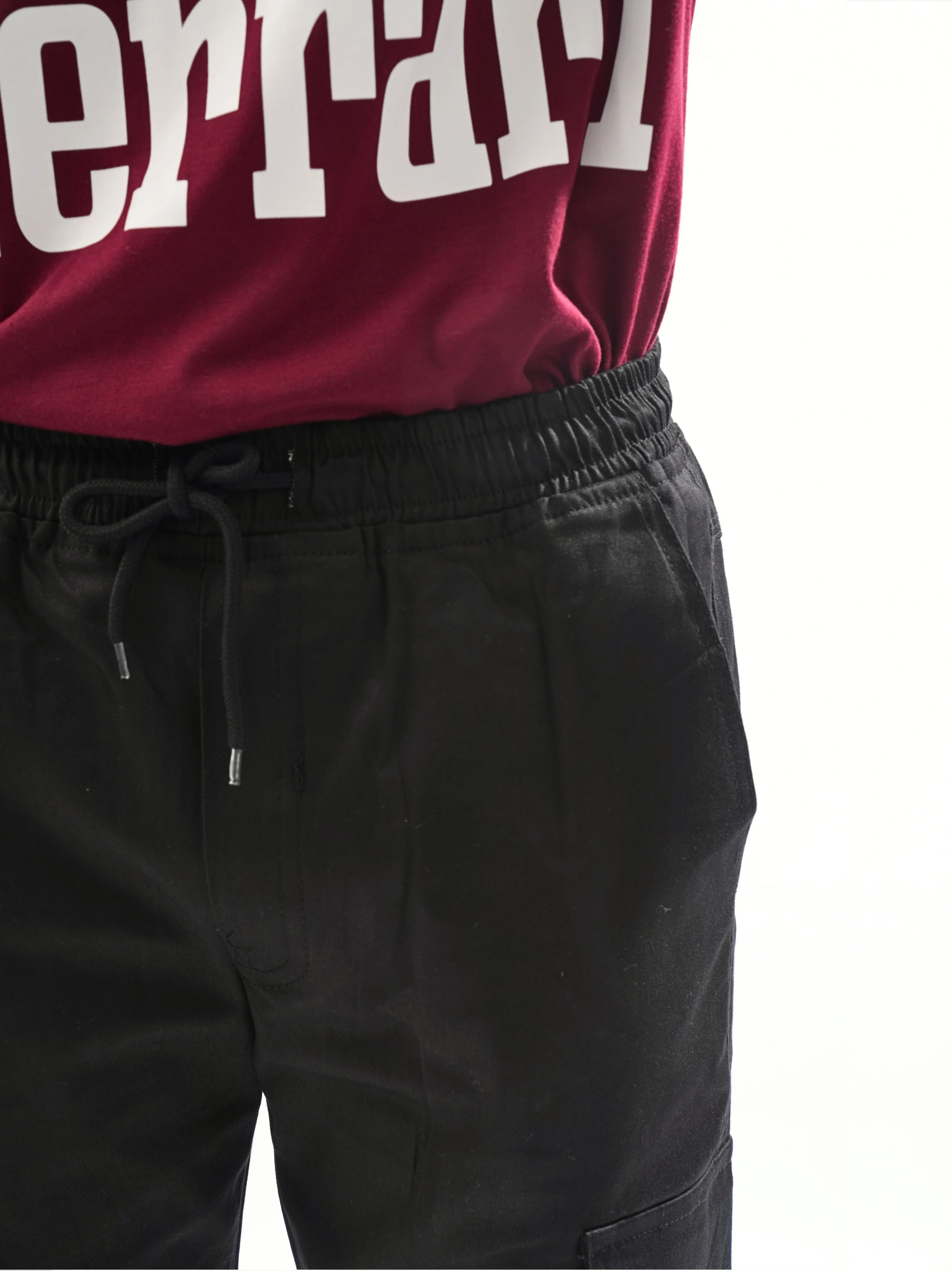 Loose-fit Black Cargo Pants - Image 5