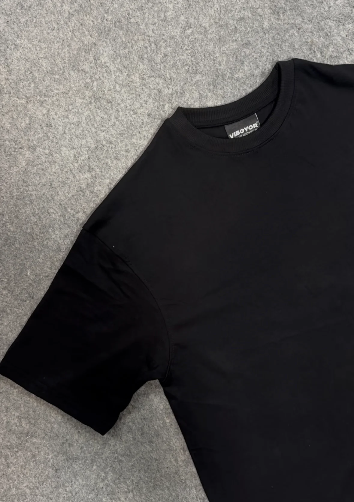 Oversized Tee - Black - Image 8