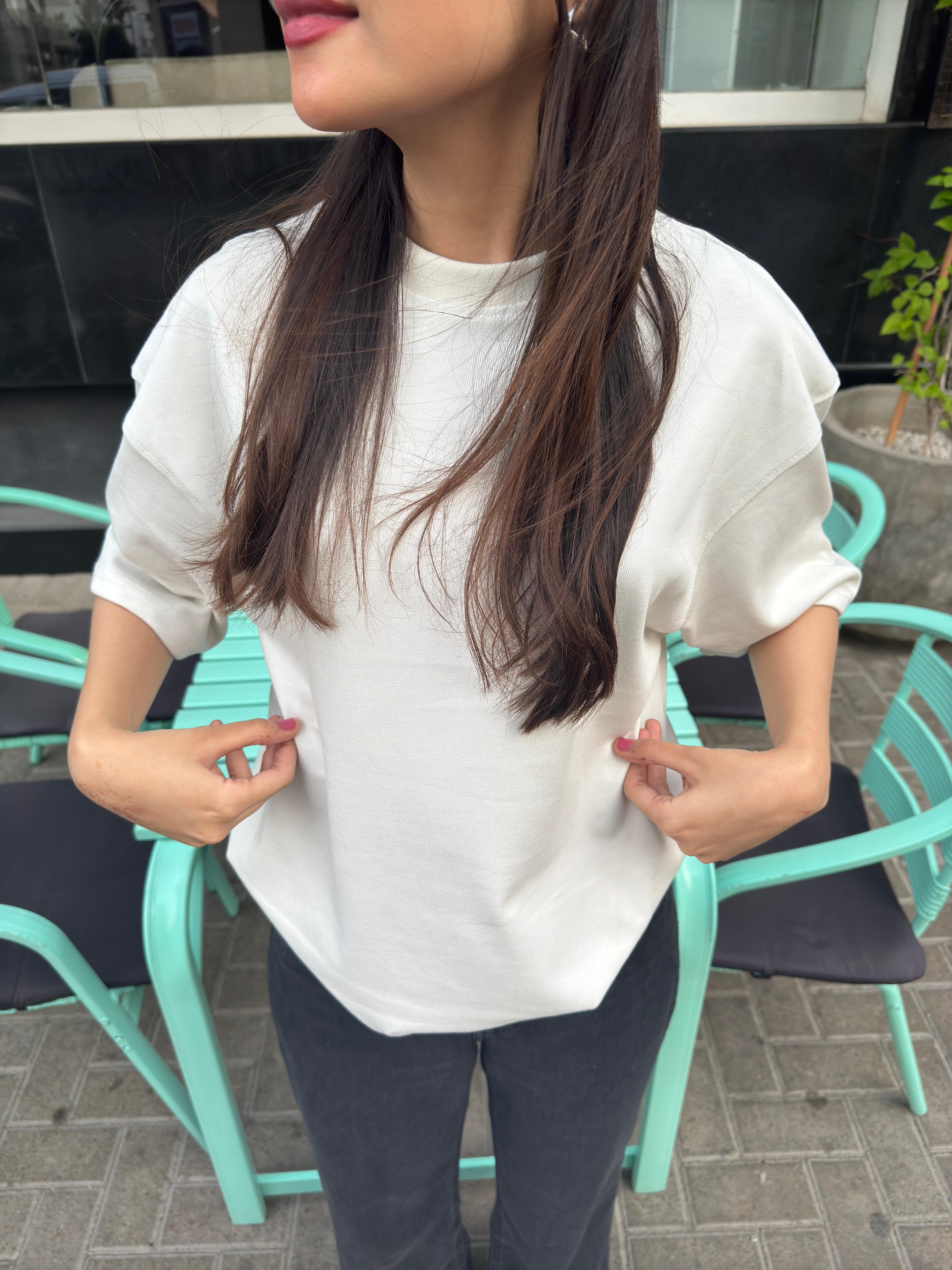 Oversized Tee - Offwhite - Image 4